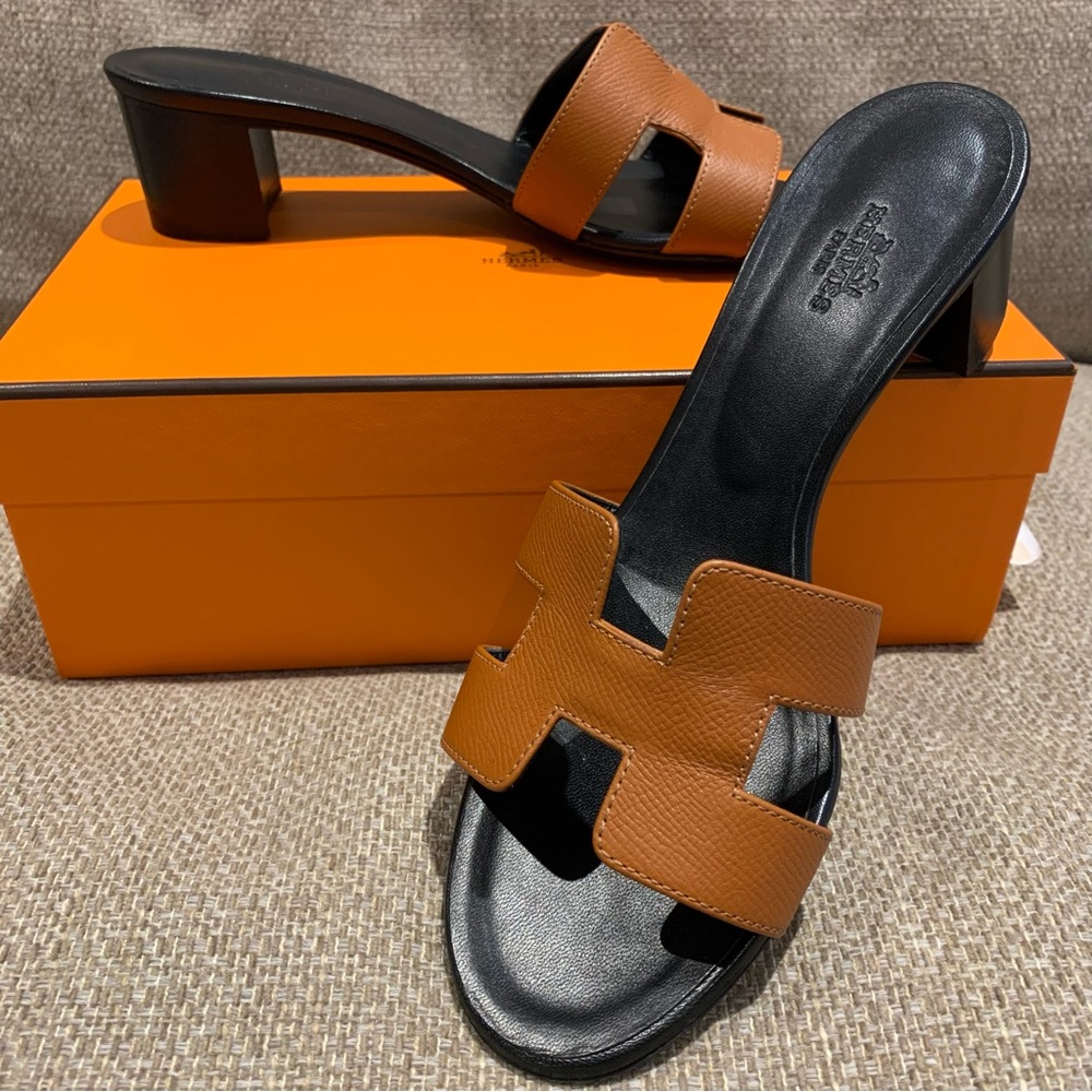 ❌ SOLD ON IG: Hermes Oasis Sandals - Picture 3 of 16